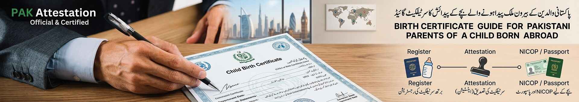 Birth Certificate for Child Born Abroad: Pakistan Guide